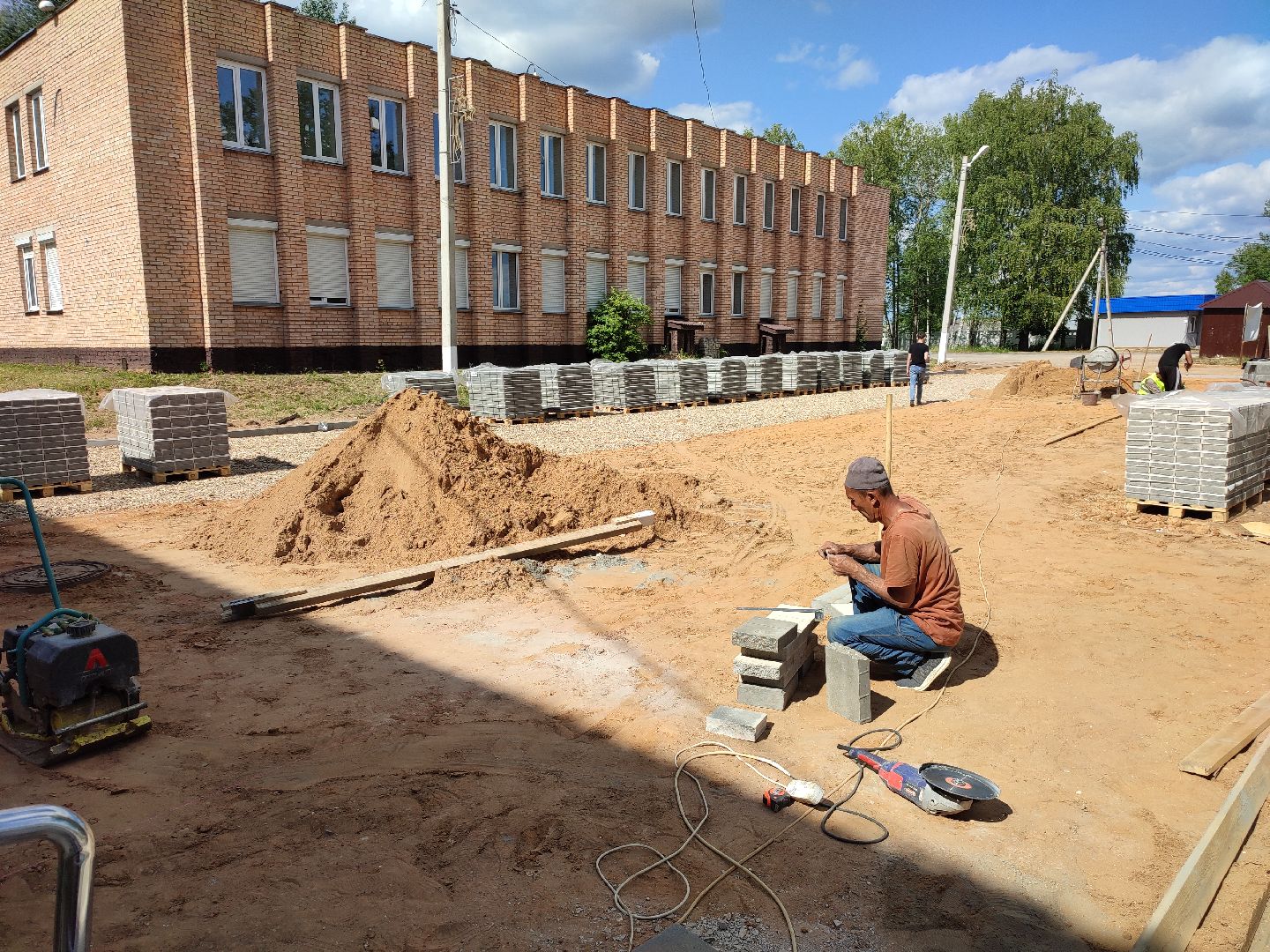 #благоустройство, #скверермолино, #ремонт, #талдомскийокруг, #единаяроссия