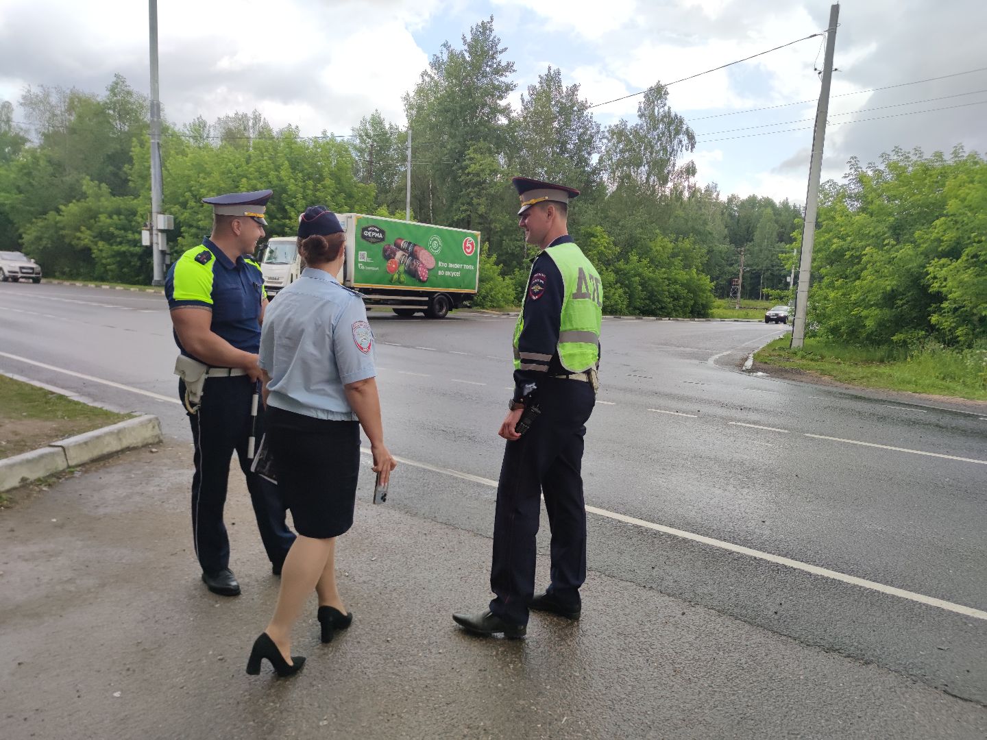 Социальный раунд, Госавтоинспекция, профилактика правонарушений, Дубна