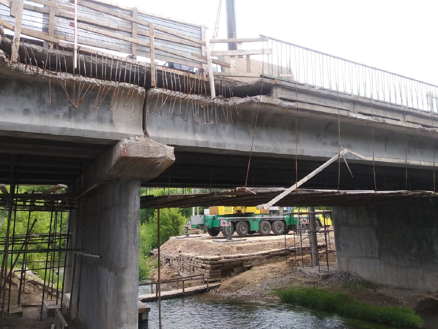 Дмитров, Мост на Гагате, Минтранс МО