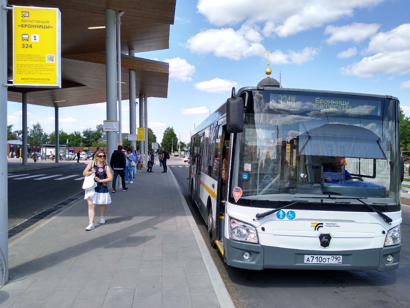 Бронницы, транспорт, автобусный маршрут №324ж
