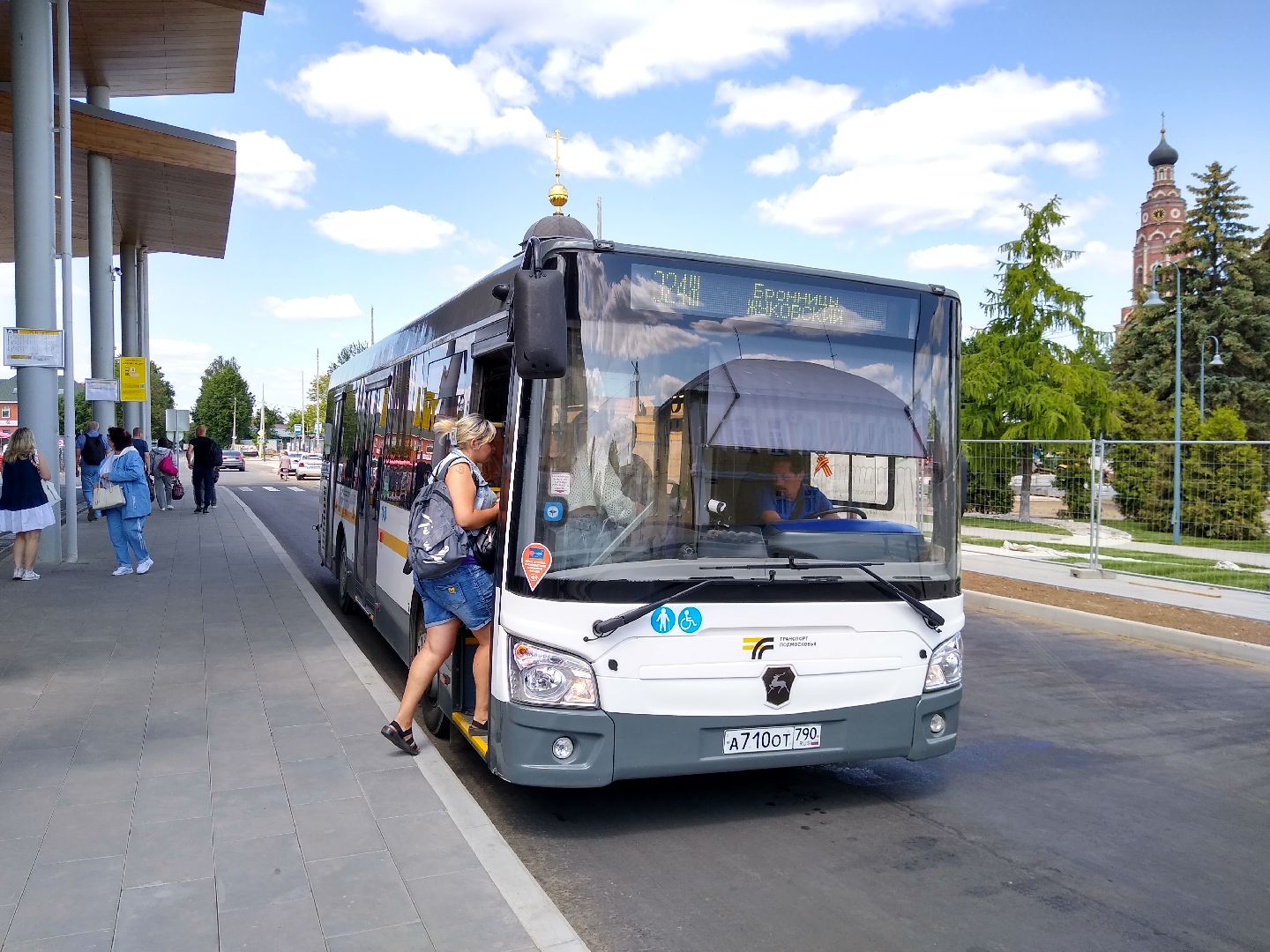 Бронницы, транспорт, автобусный маршрут №324ж