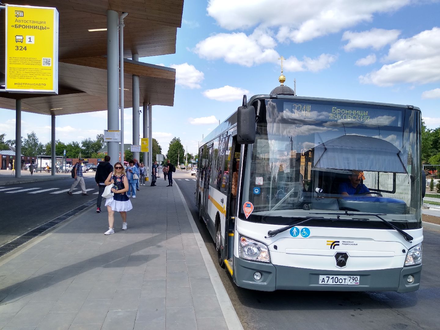 Бронницы, транспорт, автобусный маршрут №324ж