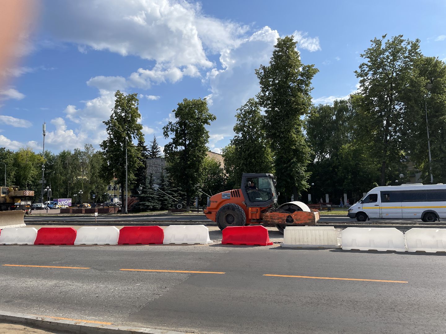 Дорога, ремонт, проспект, автомобилисты