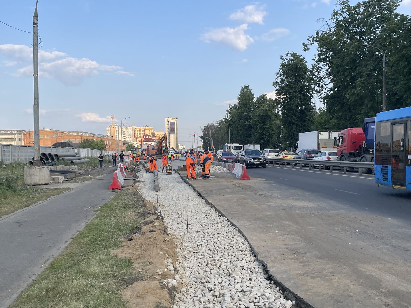 Дорога, ремонт, проспект, автомобилисты