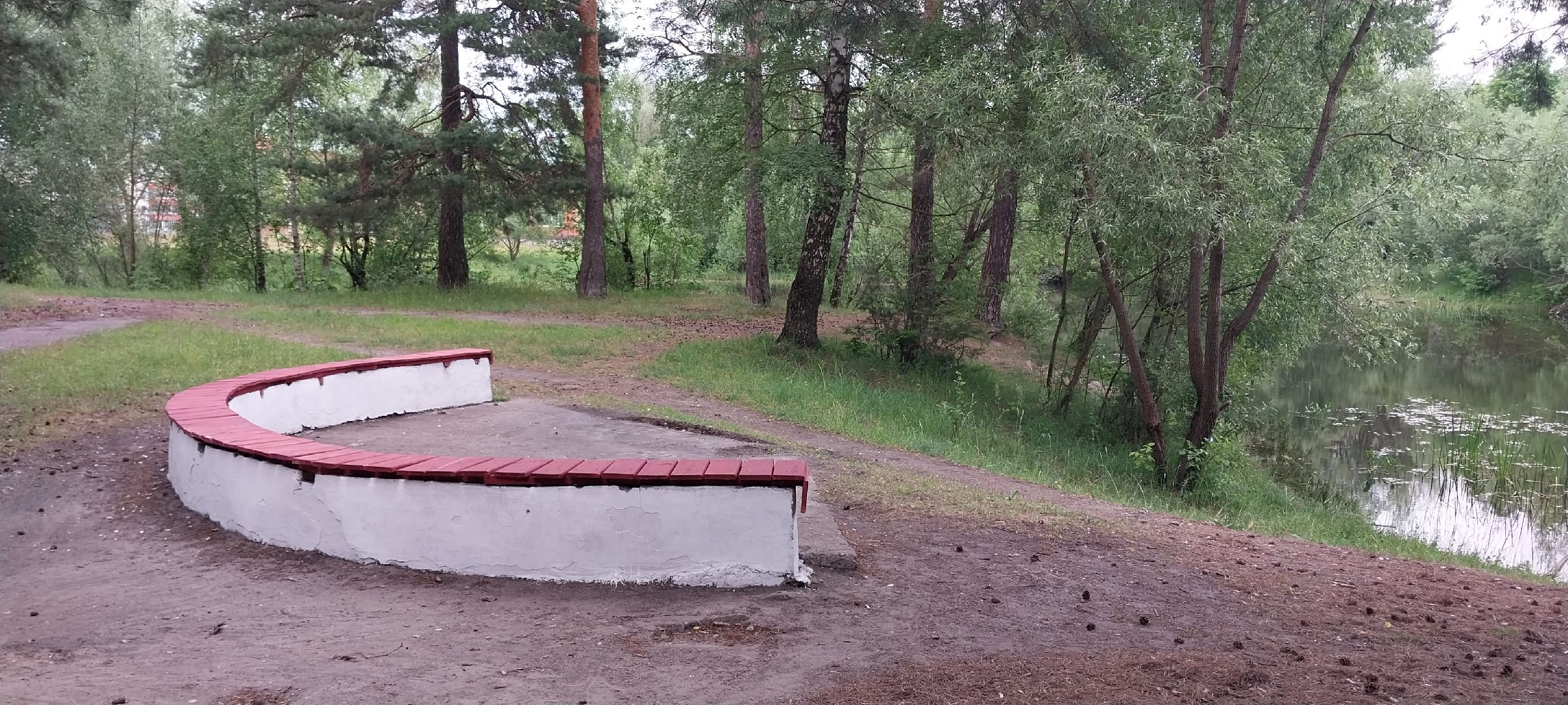 Коломна, благоустройство, пруд