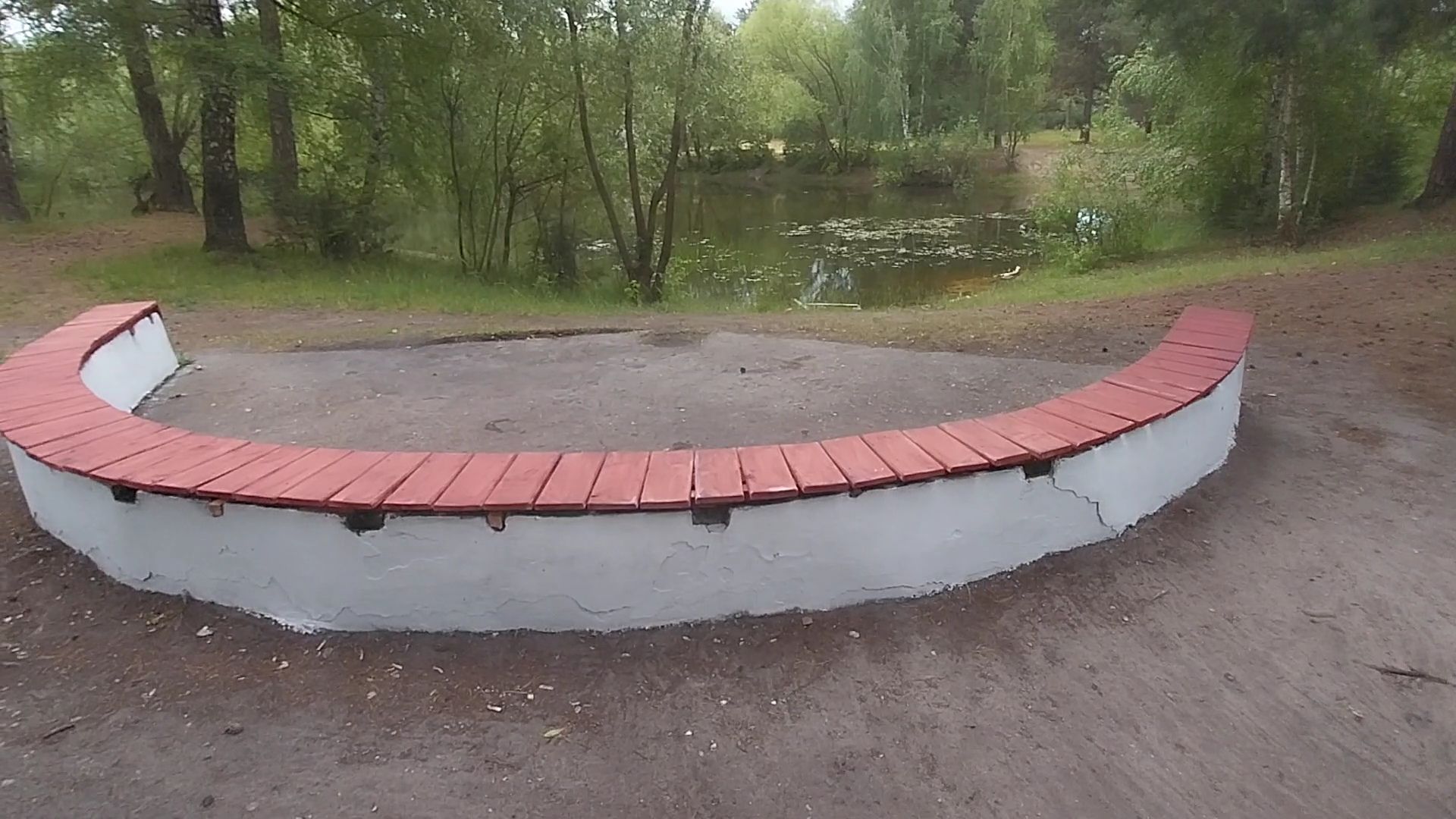 Коломна, благоустройство, пруд