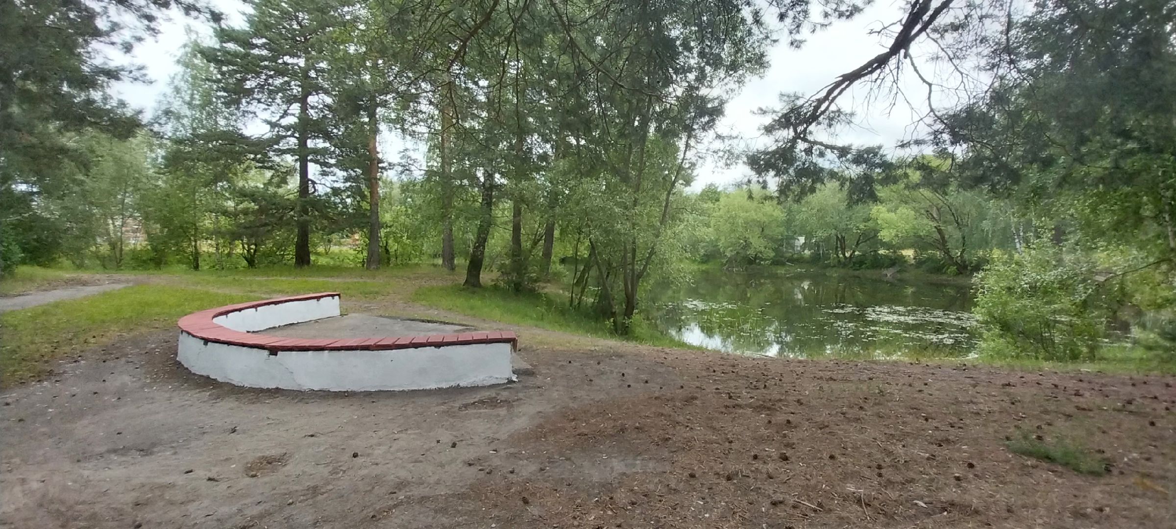 Коломна, благоустройство, пруд