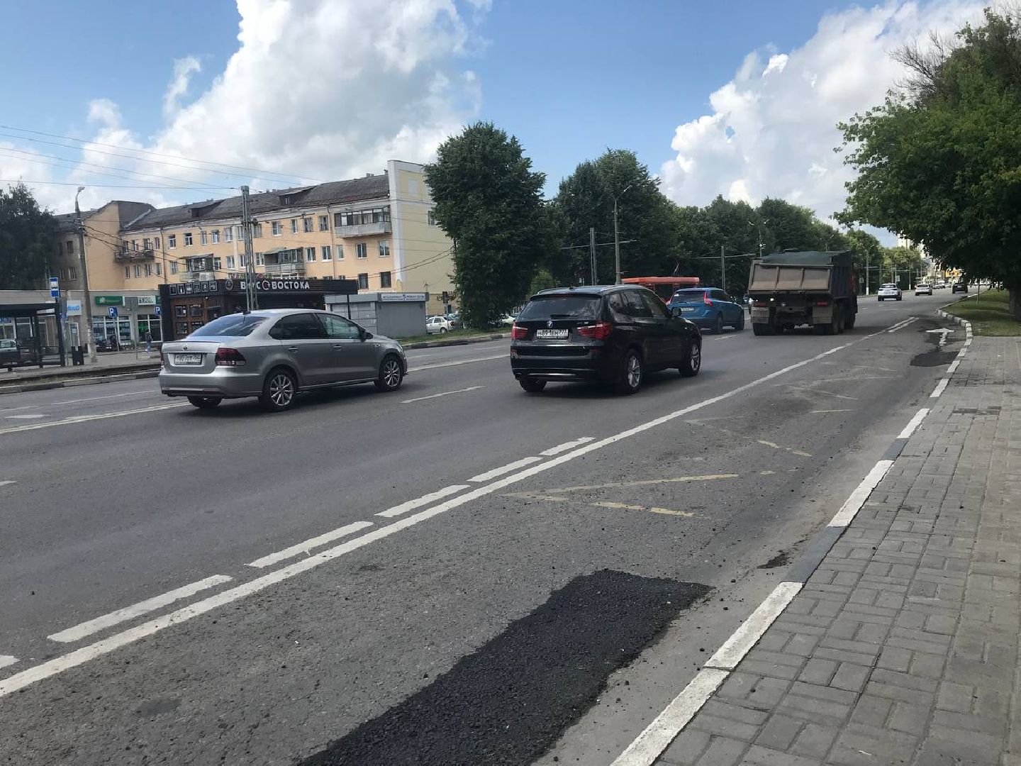 Коломна, дороги, благоустройство