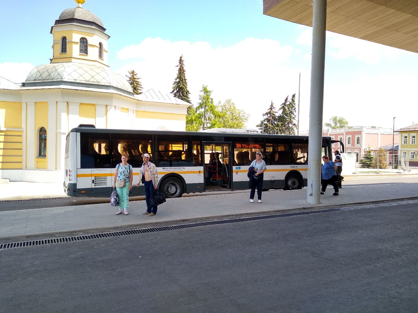 Бронницы, транспорт, автобусный маршрут №324