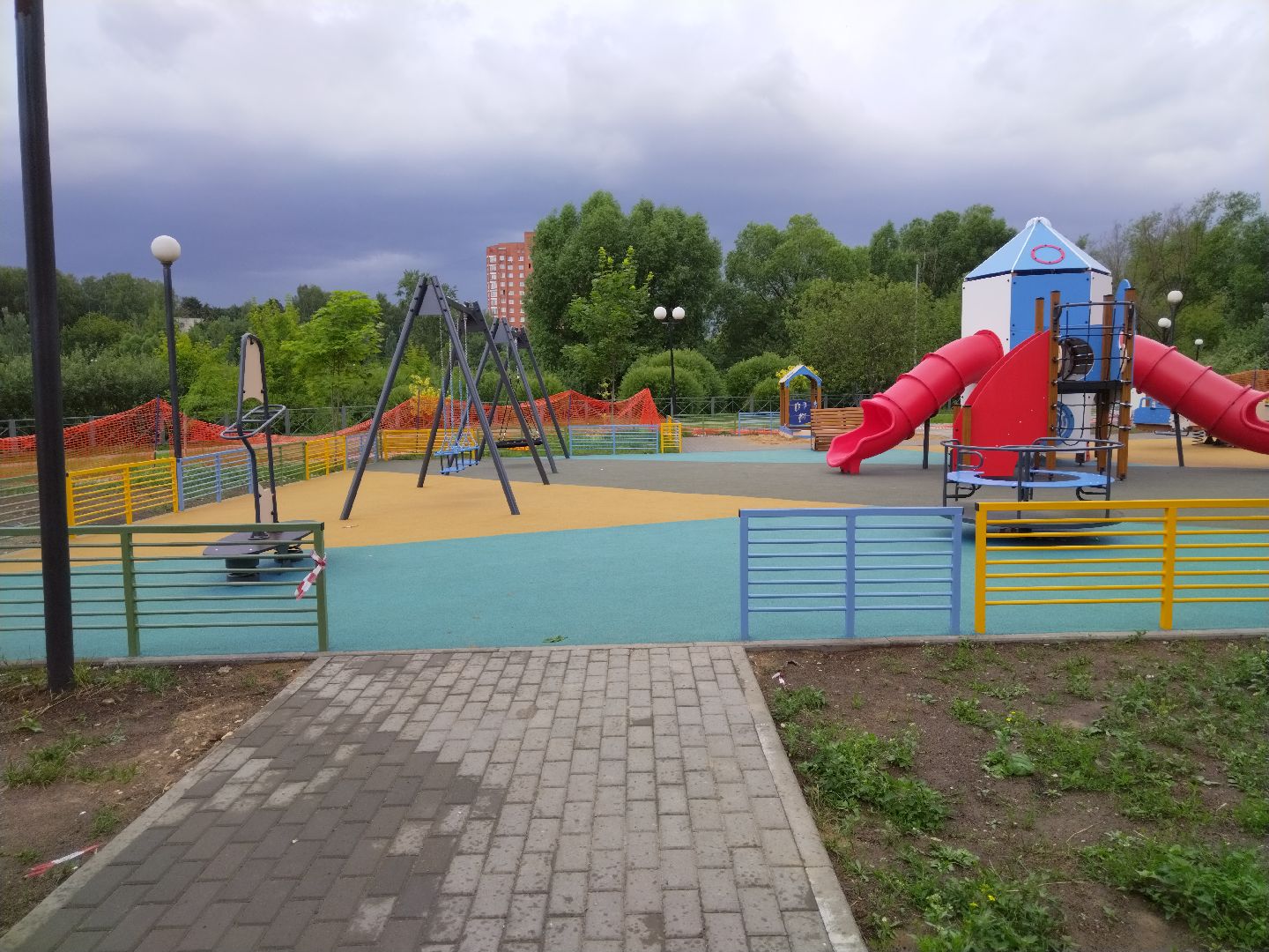 Мытищи, Андрей Воробьёв, детские площадки