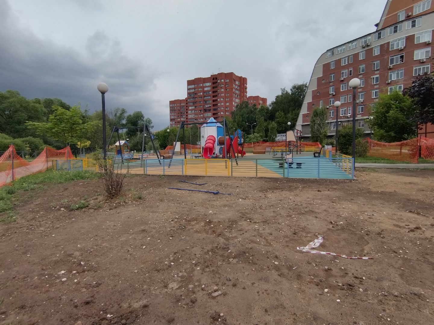 Мытищи, Андрей Воробьёв, детские площадки
