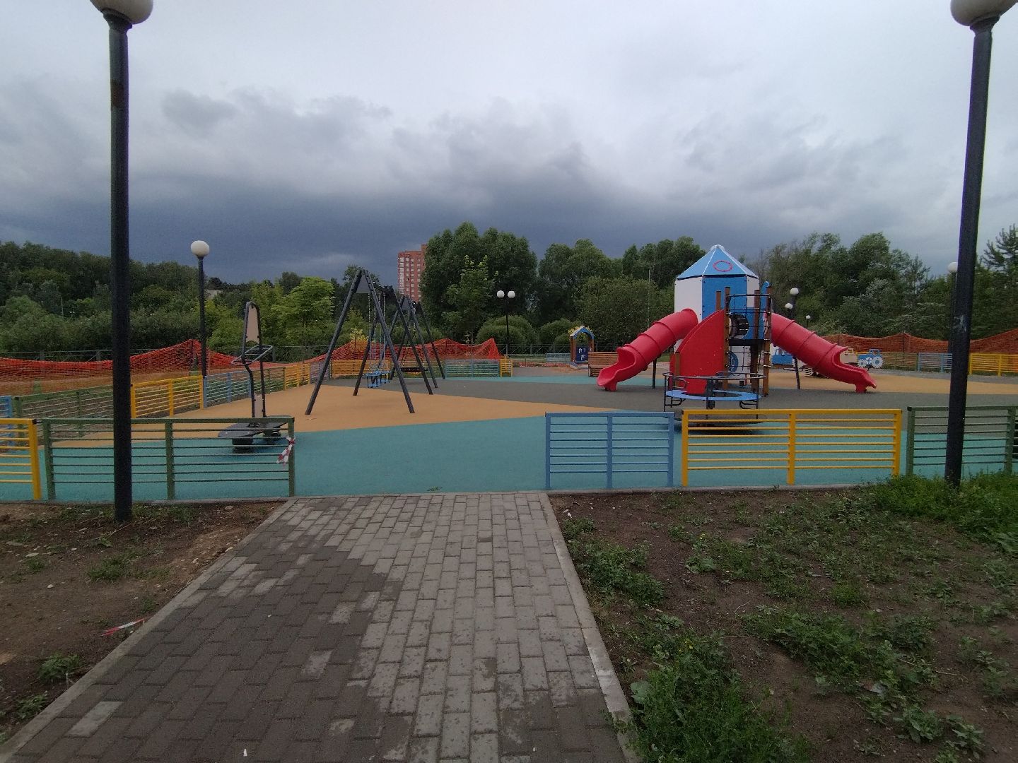 Мытищи, Андрей Воробьёв, детские площадки