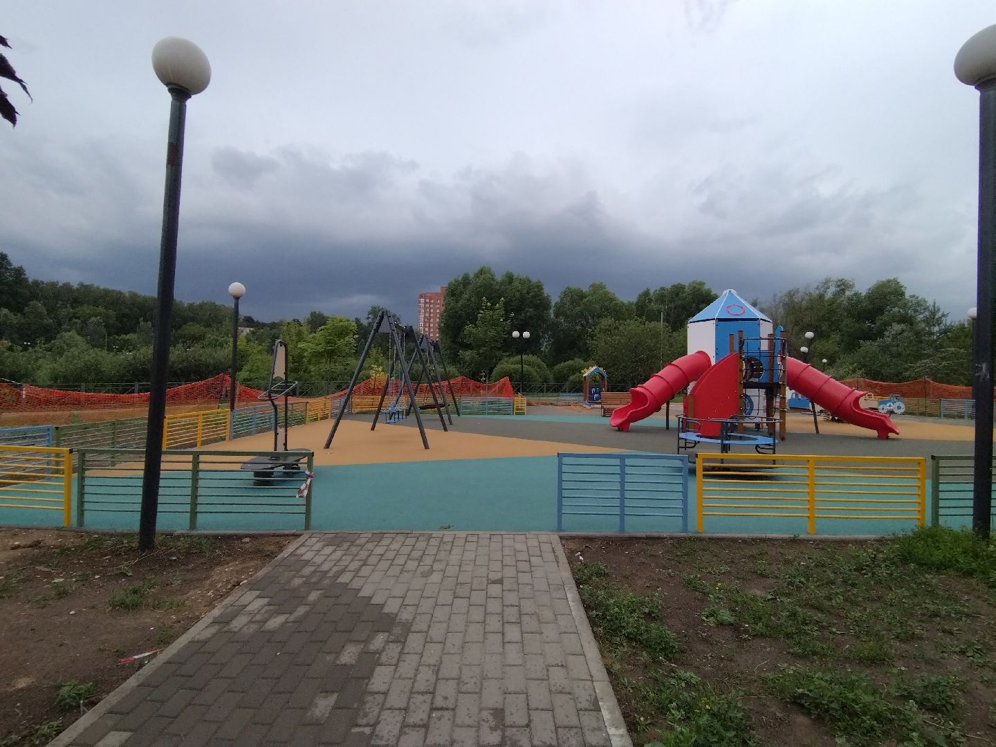 Мытищи, Андрей Воробьёв, детские площадки