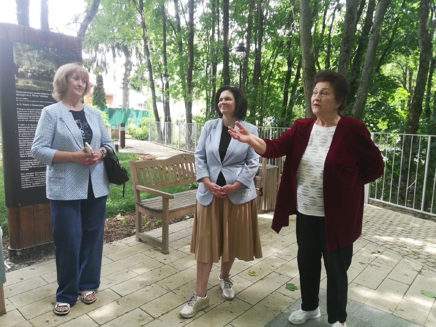 Звенигород, Чеховский день в Звенигороде, встреча с общественниками, культура