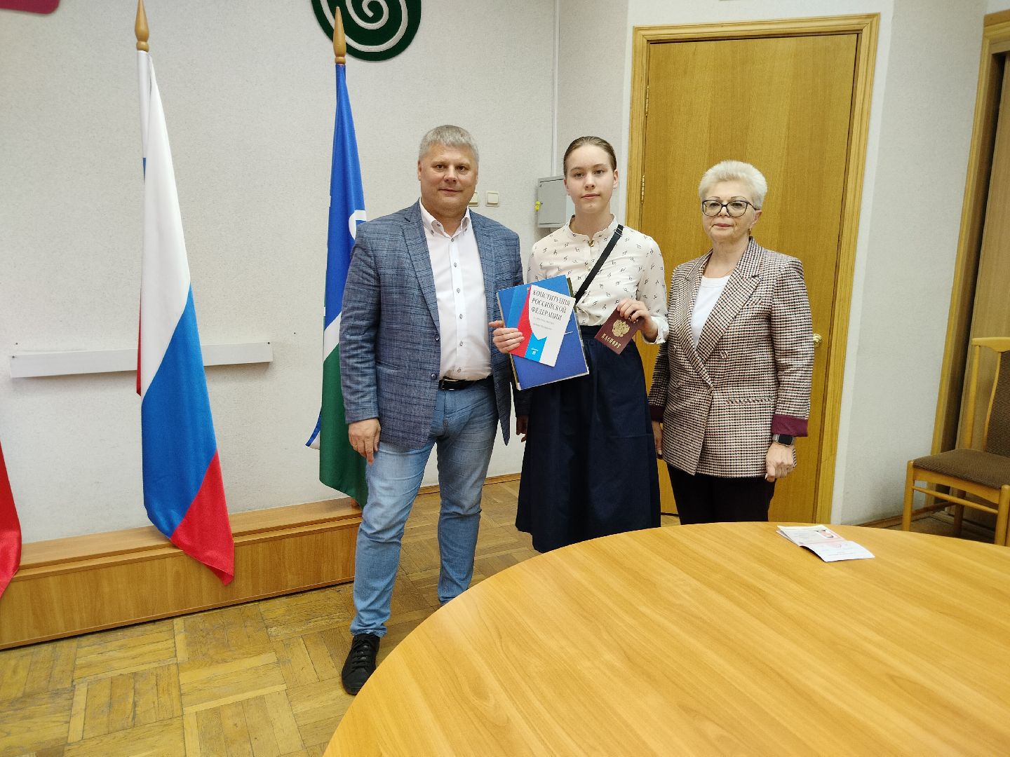 паспорта, гражданин РФ, подростки, торжественное вручение, Протвино