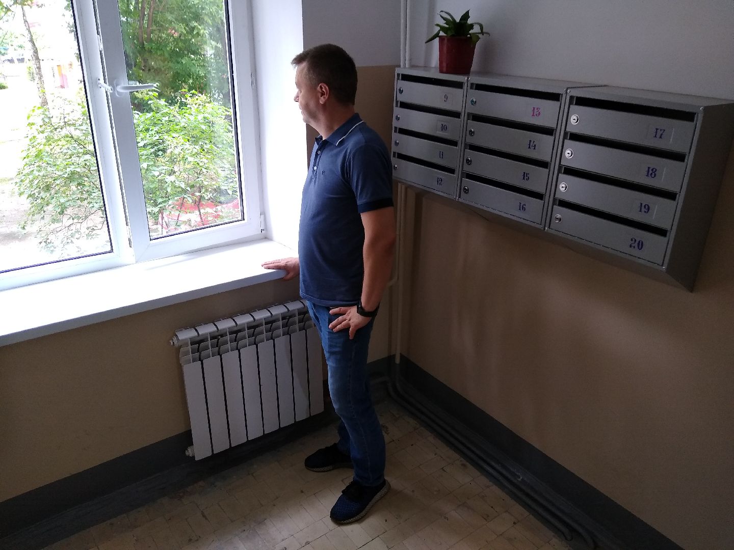 Раменское, ЖКХ, отремонтирован подъезд дома №1 на улице Рабочая