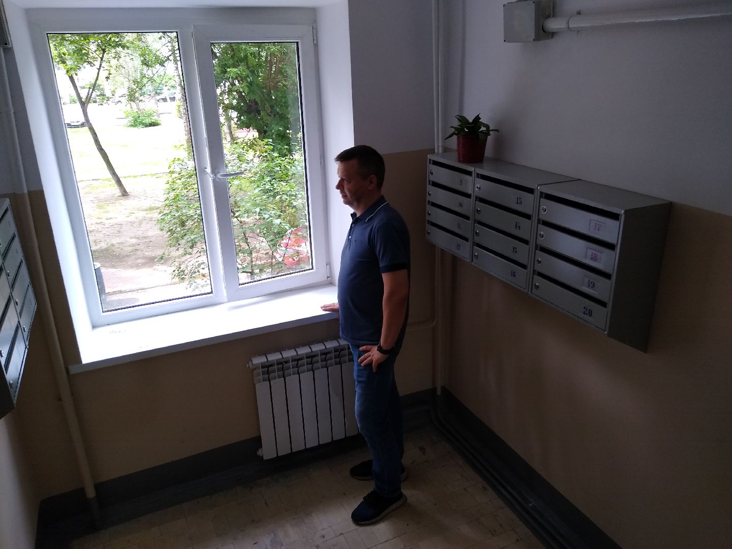 Раменское, ЖКХ, отремонтирован подъезд дома №1 на улице Рабочая