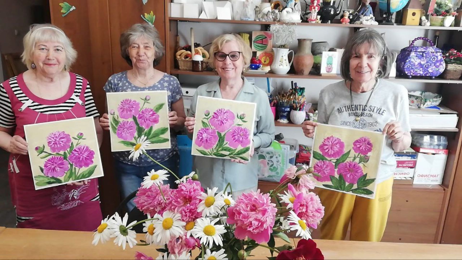 активное долголетие; центральный парк; пленэр; творчество; видное