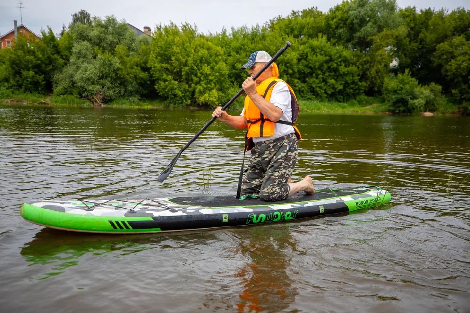 Активное долголетие, губернатор, сапсерфинг, сапборды, спорт, отдых, Орехово-Зуево, Клязьма
