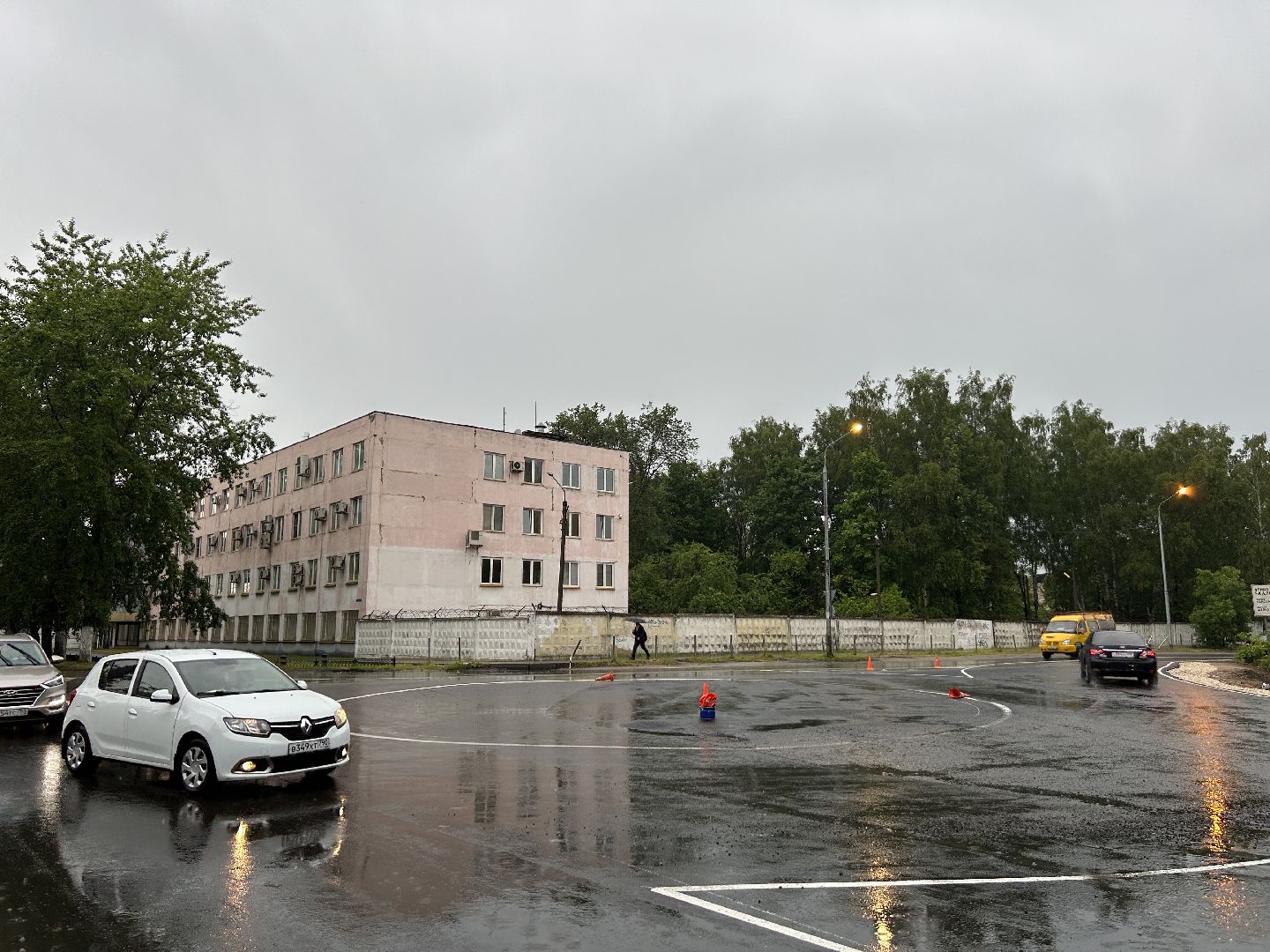 круговое движение, дороги, Щёлково