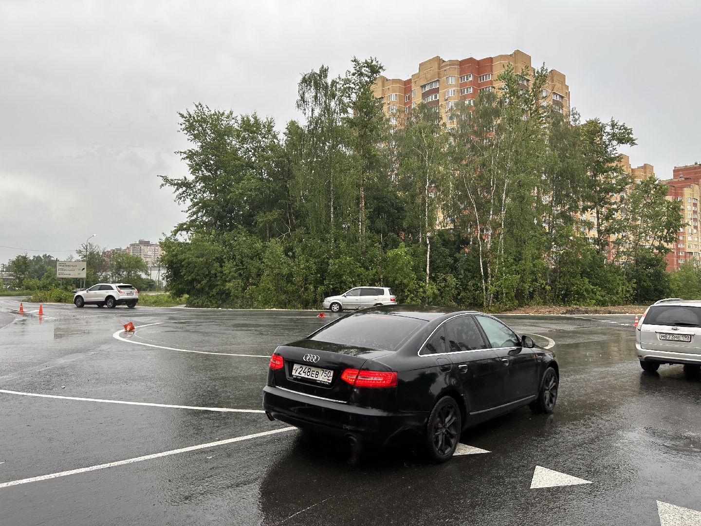 круговое движение, дороги, Щёлково