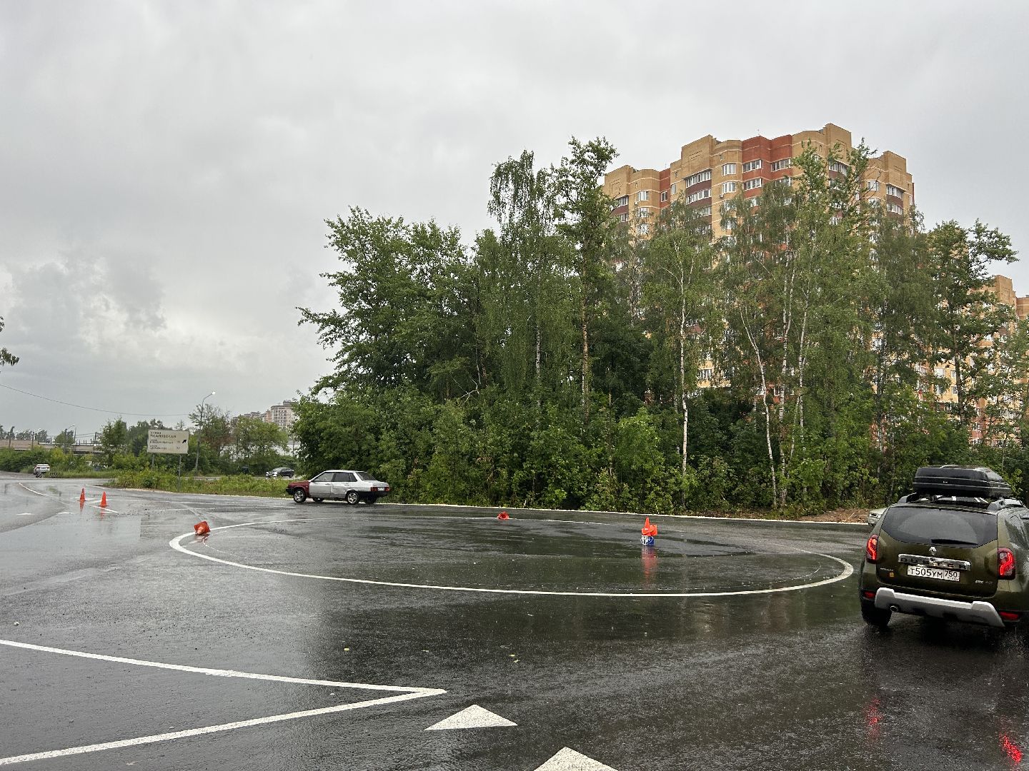круговое движение, дороги, Щёлково