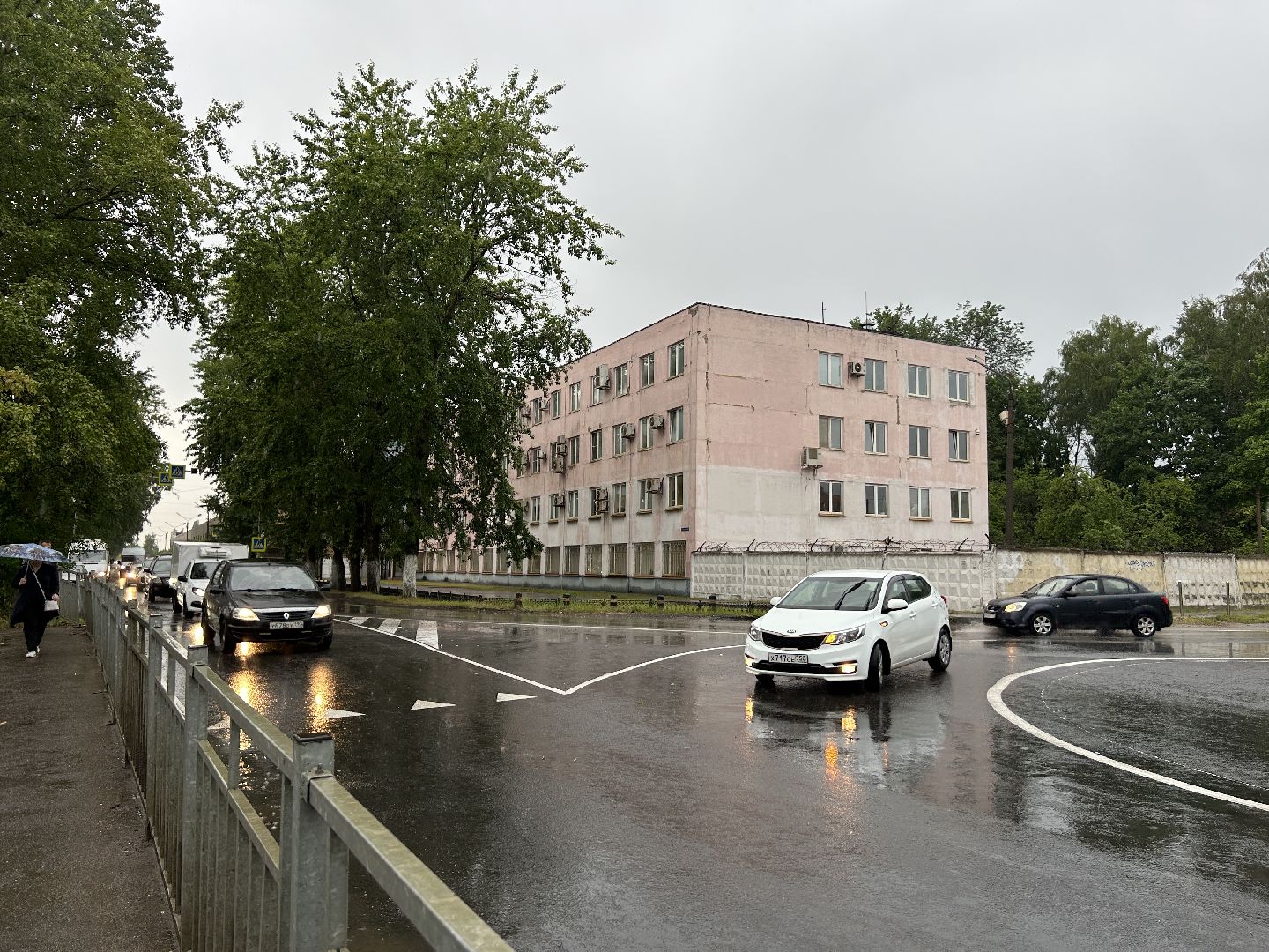 круговое движение, дороги, Щёлково