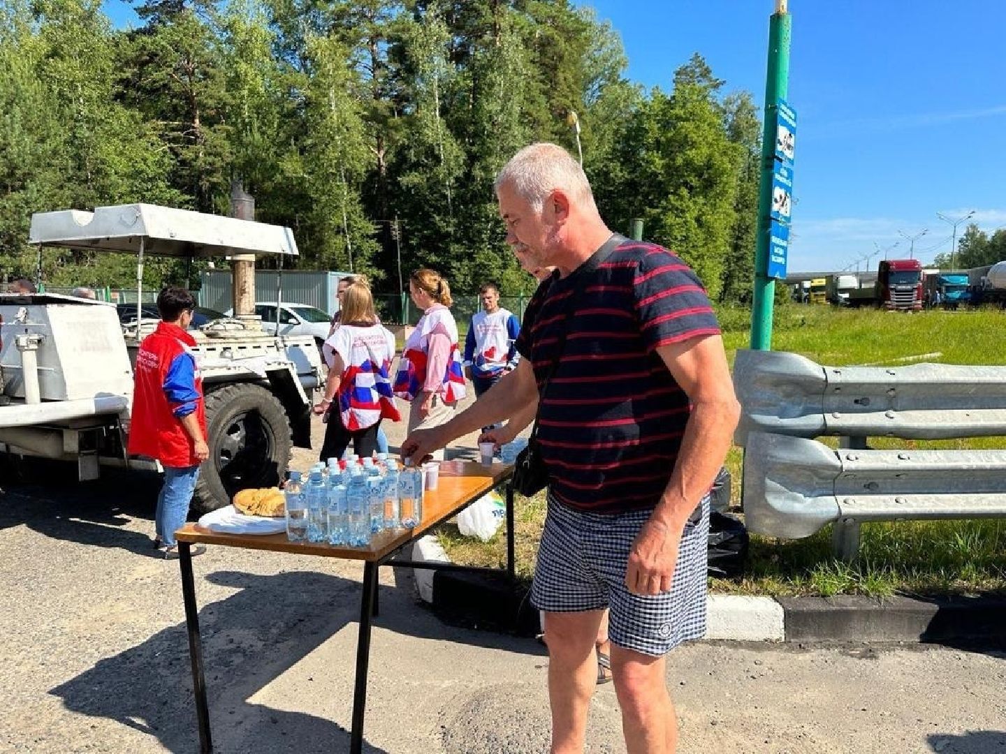 Серпухов, Подмосковье, пробка, трасса М-2, Симферопольское шоссе