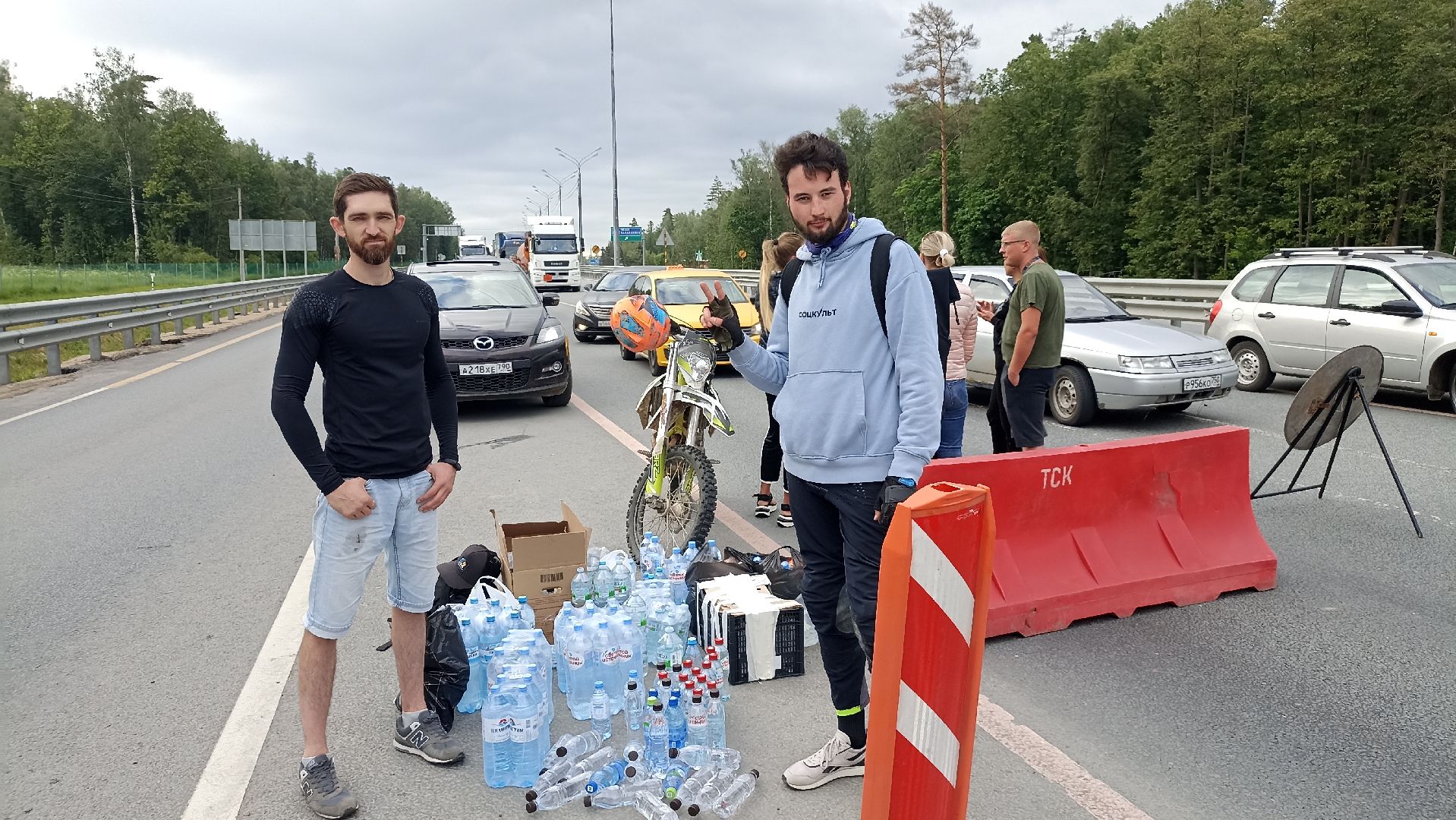 Серпухов, Подмосковье, волонтеры, трасса М-2, Симферопольское шоссе