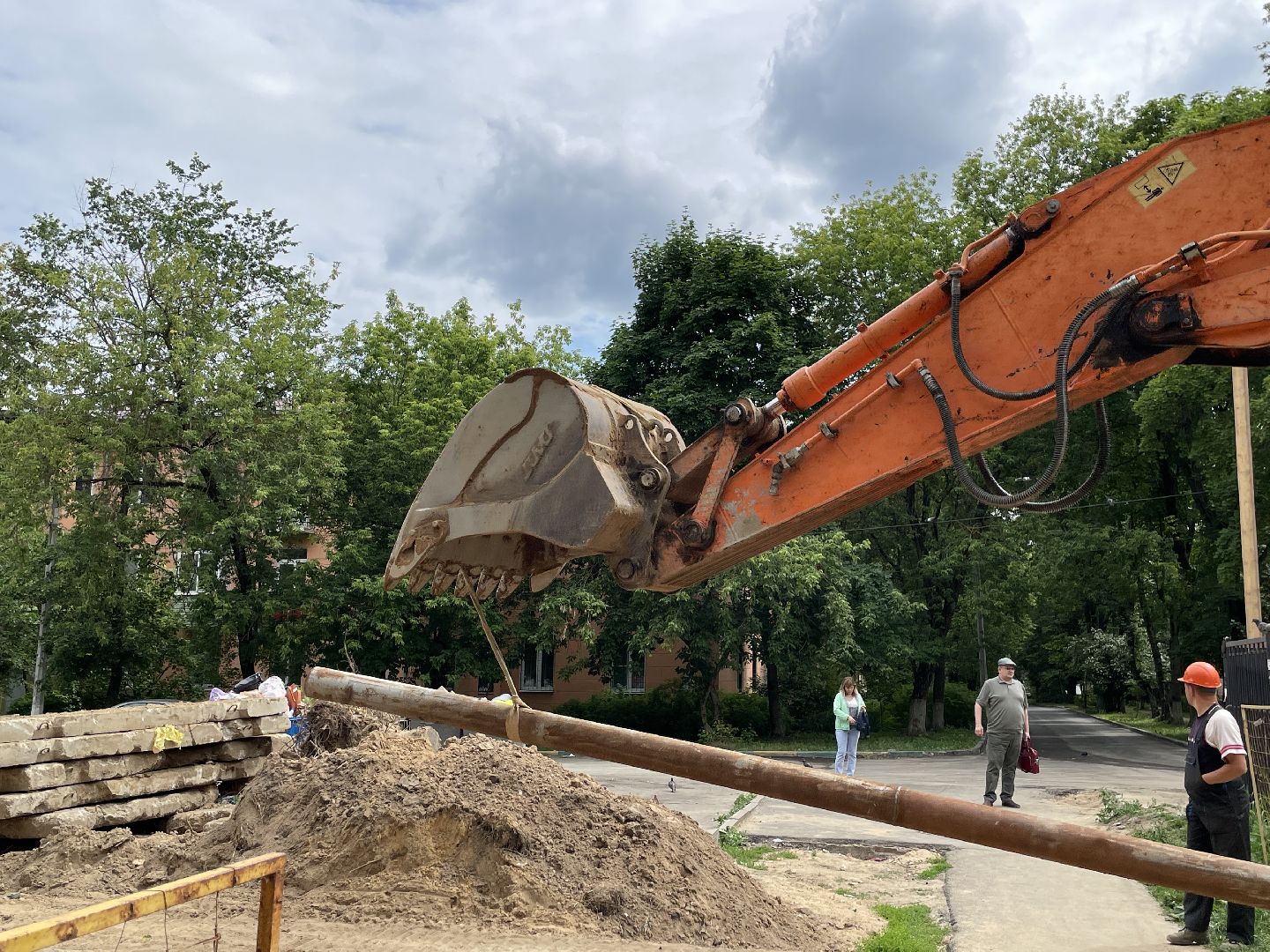 Детский сад, строительство, жители, дети