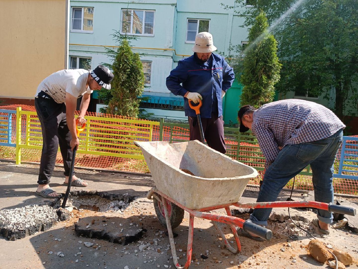 Можайск, Можайский городской округ, Подмосковье, благоустройство, детские площадки, программа губернатора, Наше Подмосковье, дети