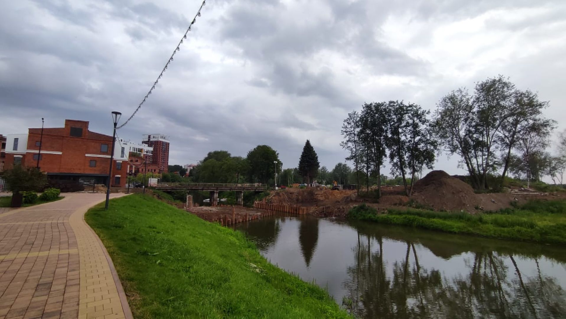 Наро-Фоминск, экология, река Нара, мост, строительство, благоустройство