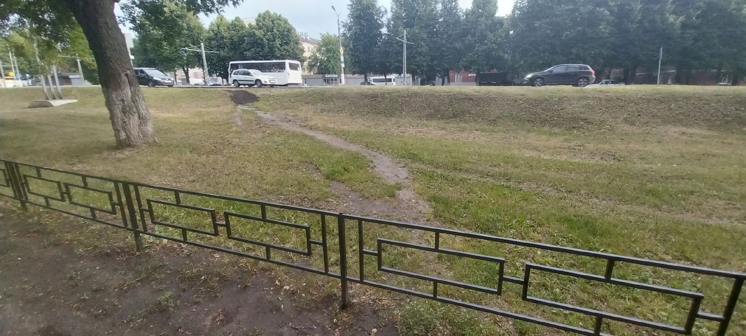 Коломна, ограждение, безопасный переход