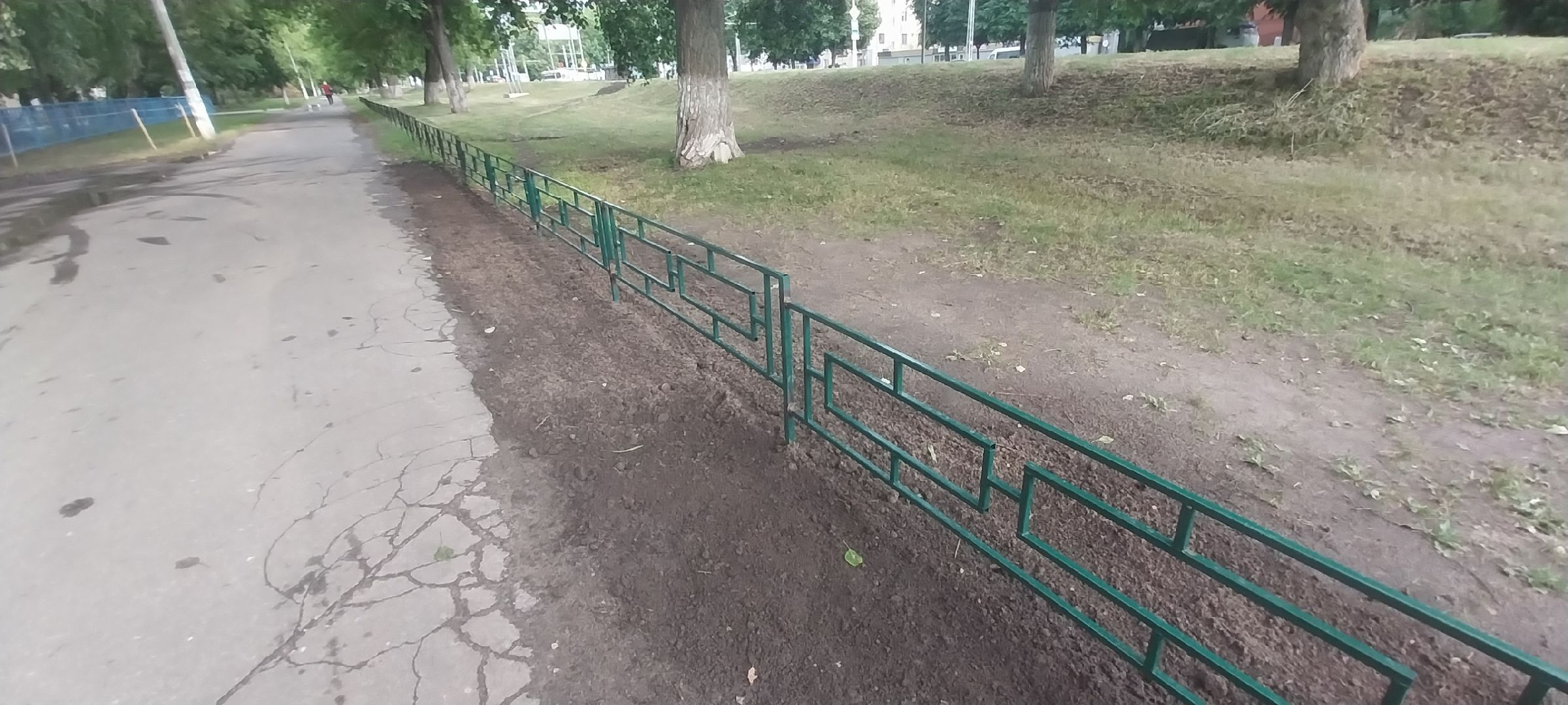 Коломна, ограждение, безопасный переход