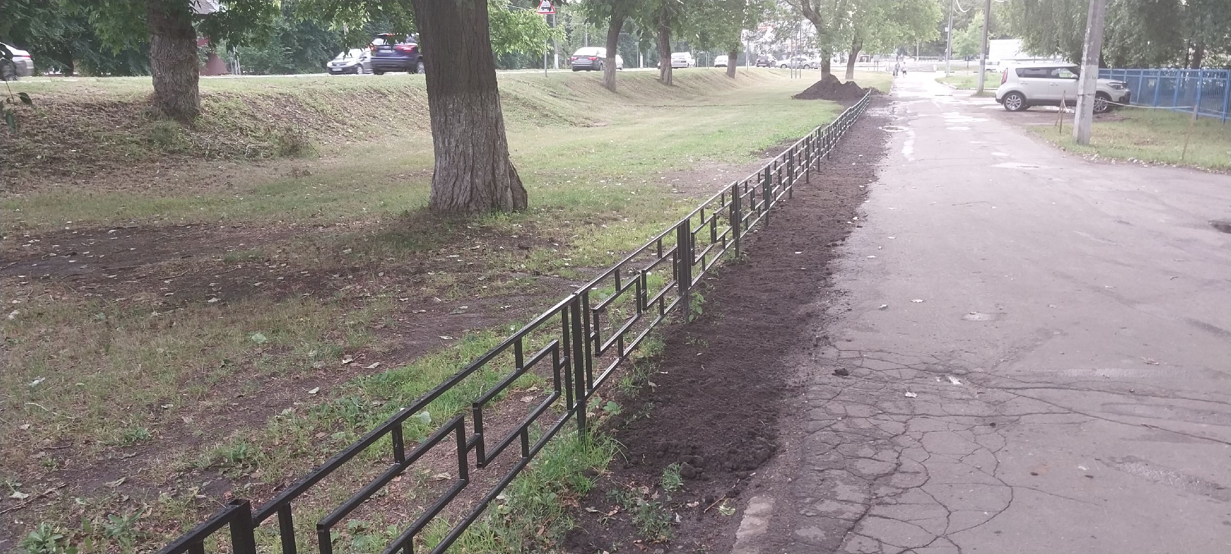 Коломна, ограждение, безопасный переход