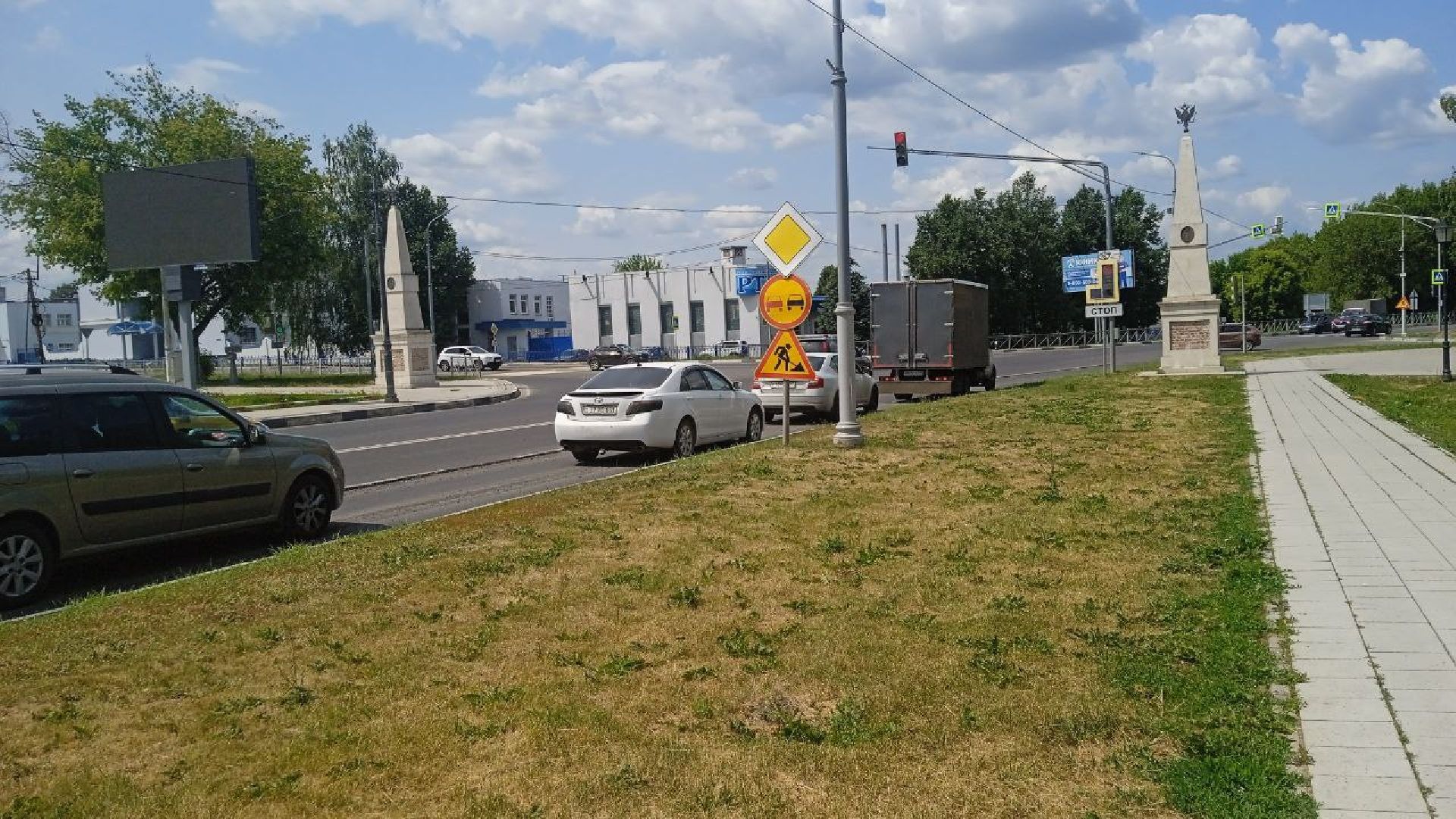Коломна, дороги, асфальт