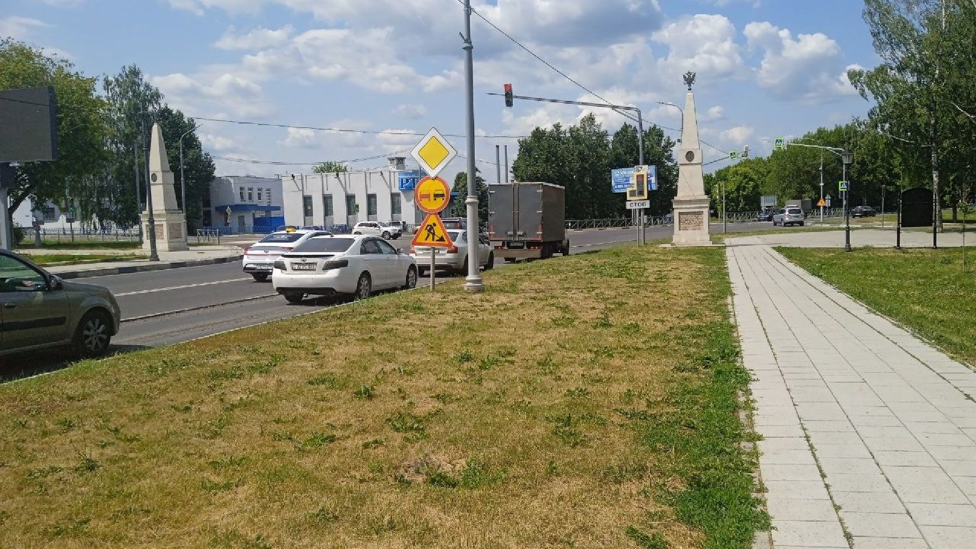 Коломна, дороги, асфальт
