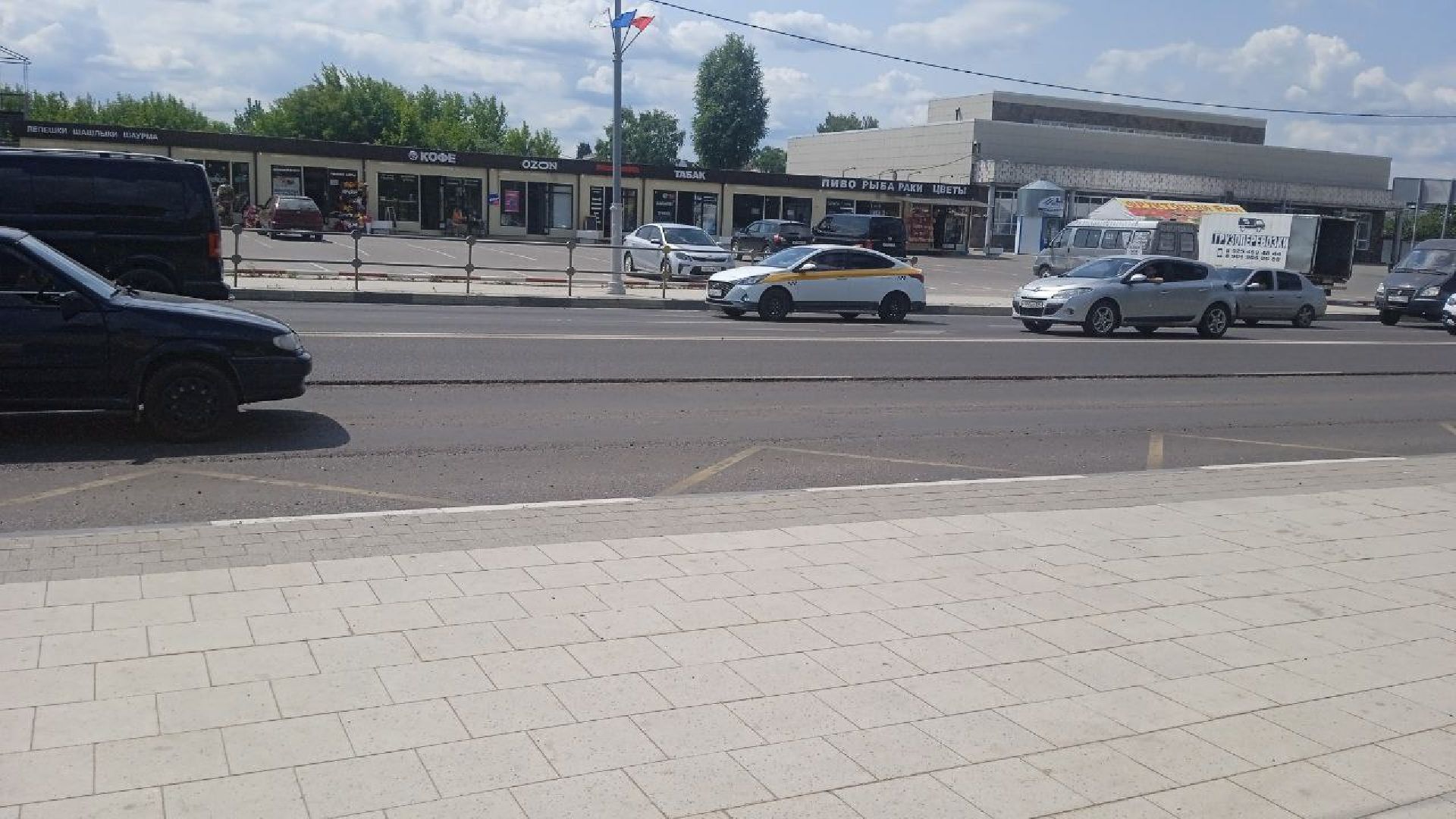Коломна, дороги, асфальт
