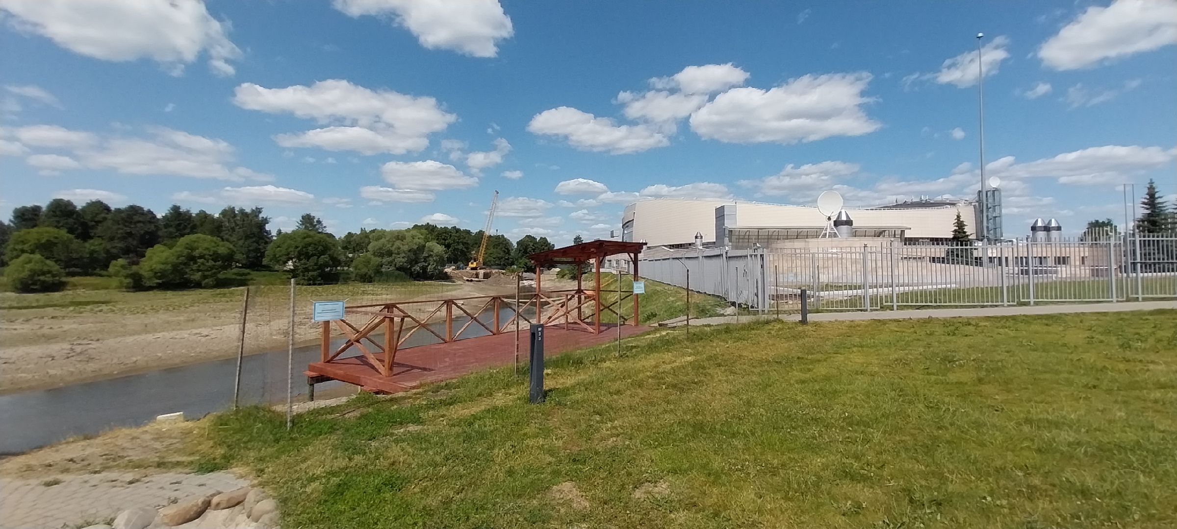 Коломна, ремонт, смотровой причал