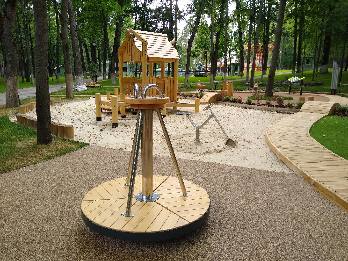 Раменское, благоустройство, парк, музыкальная площадка