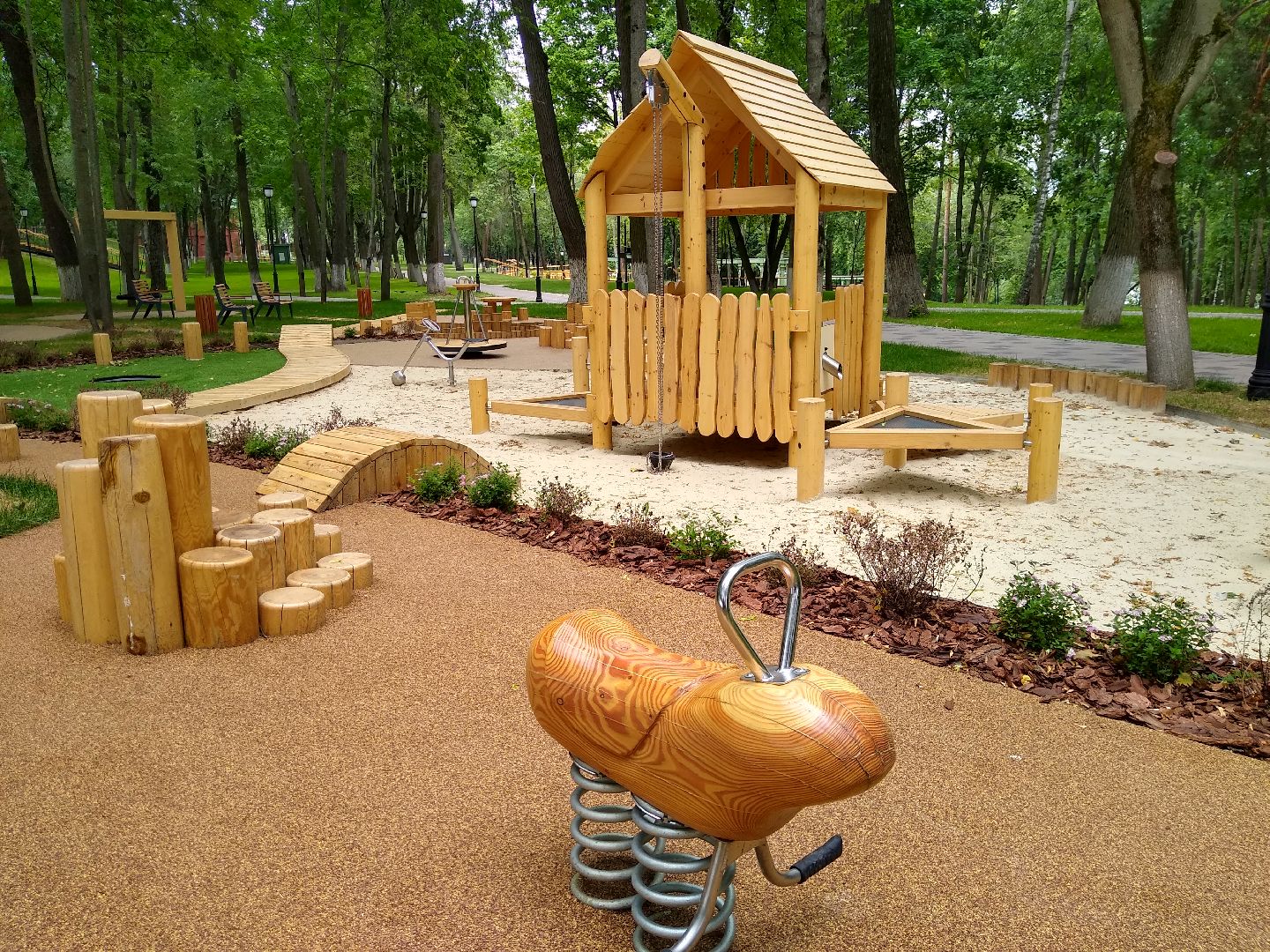 Раменское, благоустройство, парк, музыкальная площадка