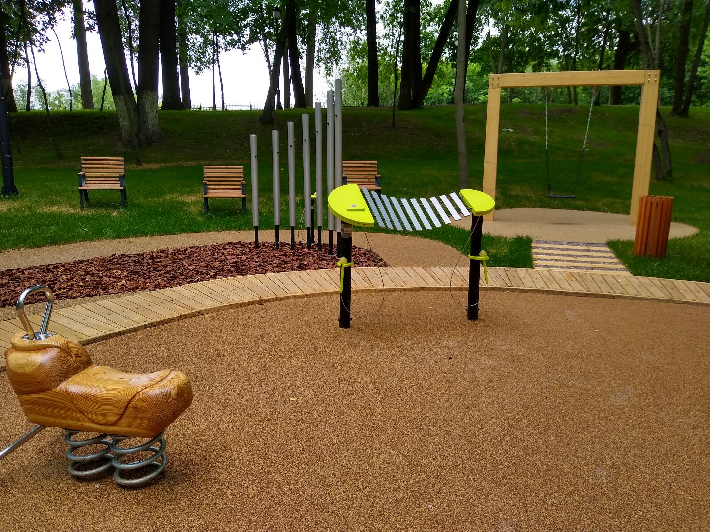 Раменское, благоустройство, парк, музыкальная площадка