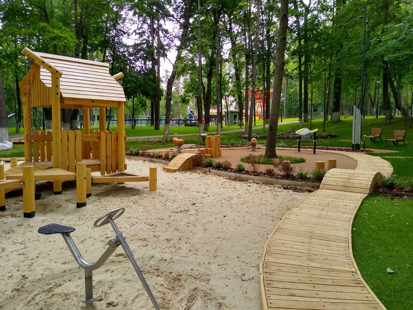 Раменское, благоустройство, парк, музыкальная площадка