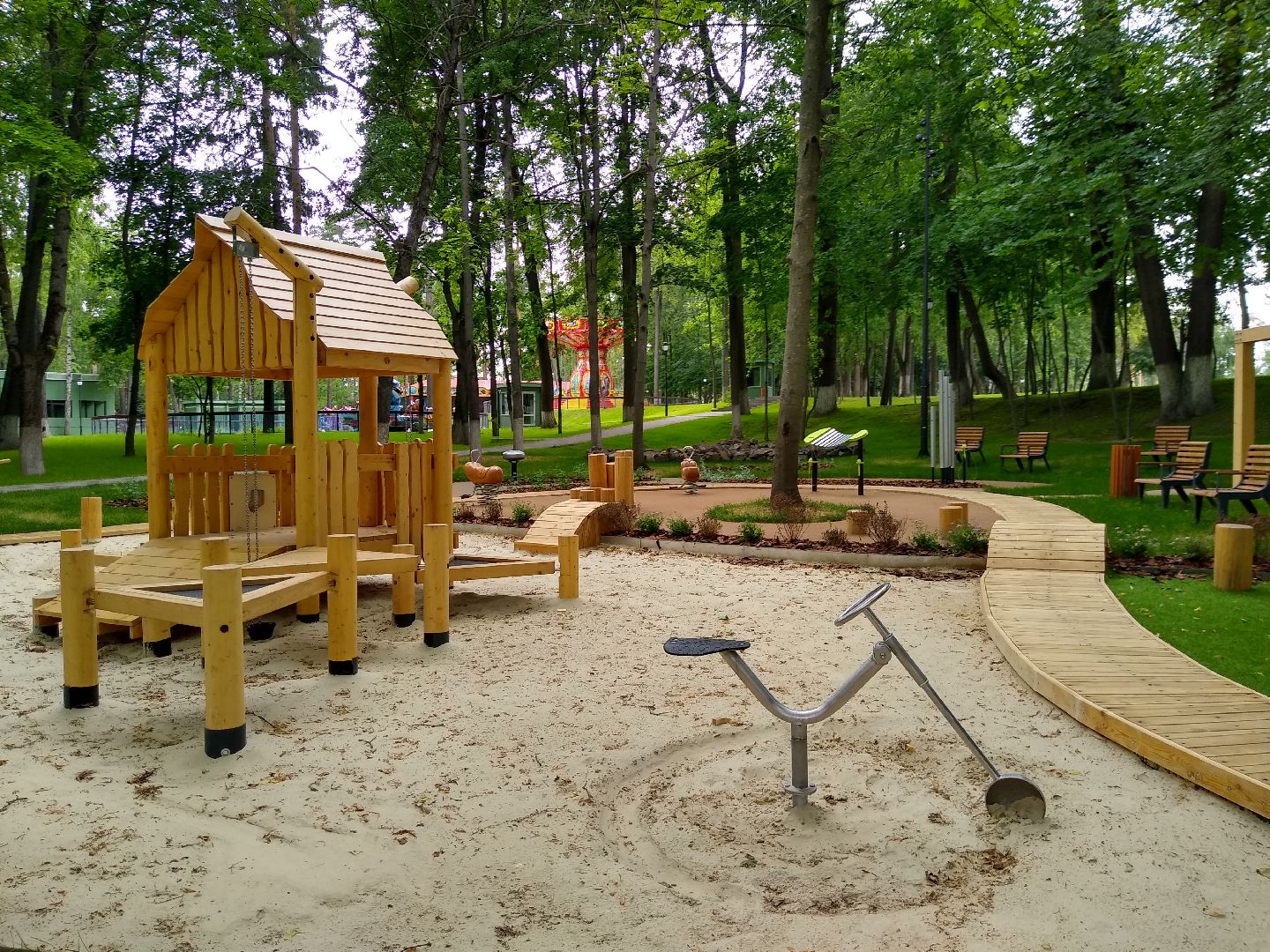 Раменское, благоустройство, парк, музыкальная площадка