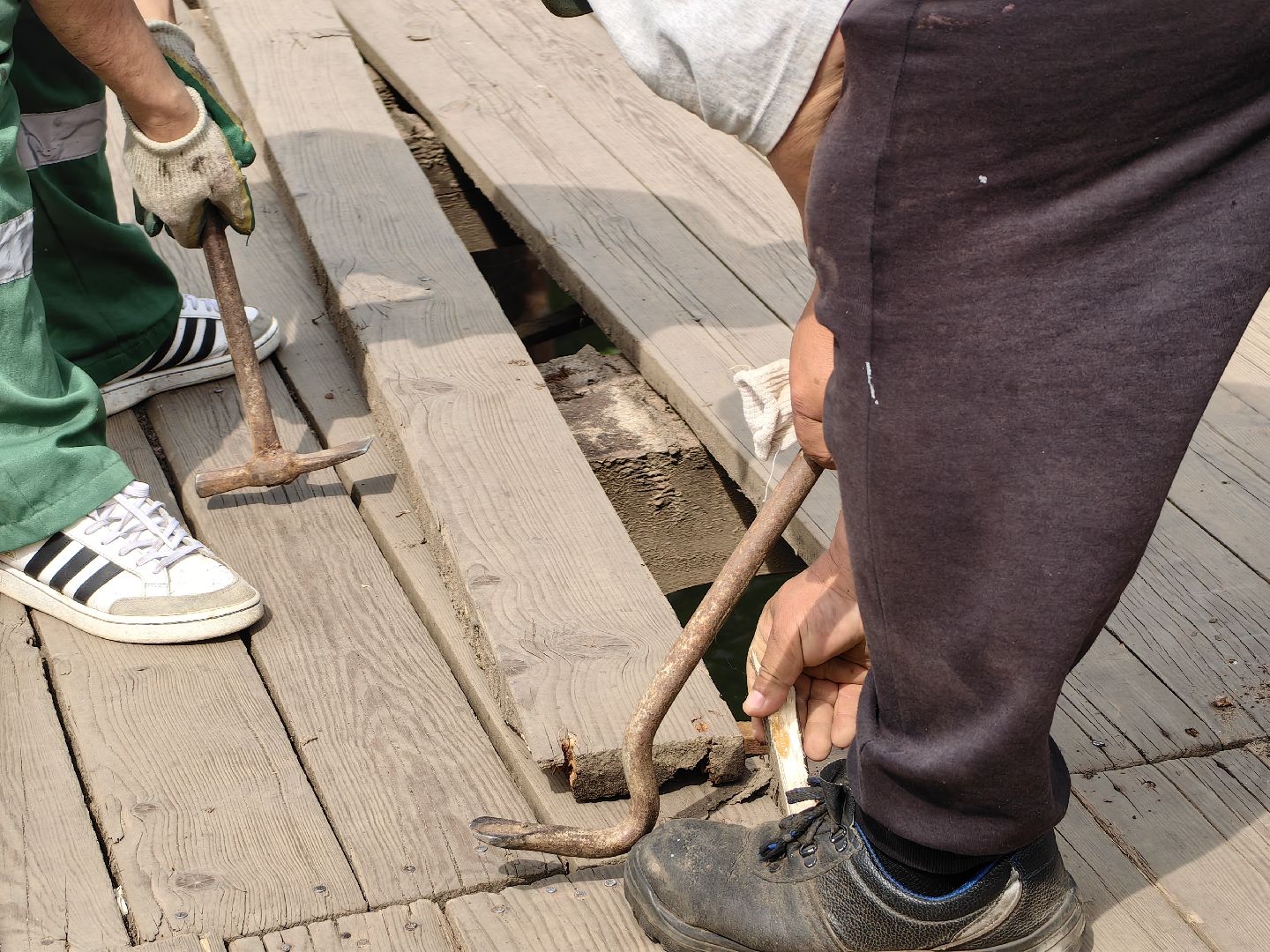 Мост, ремонт, река, благоустройство