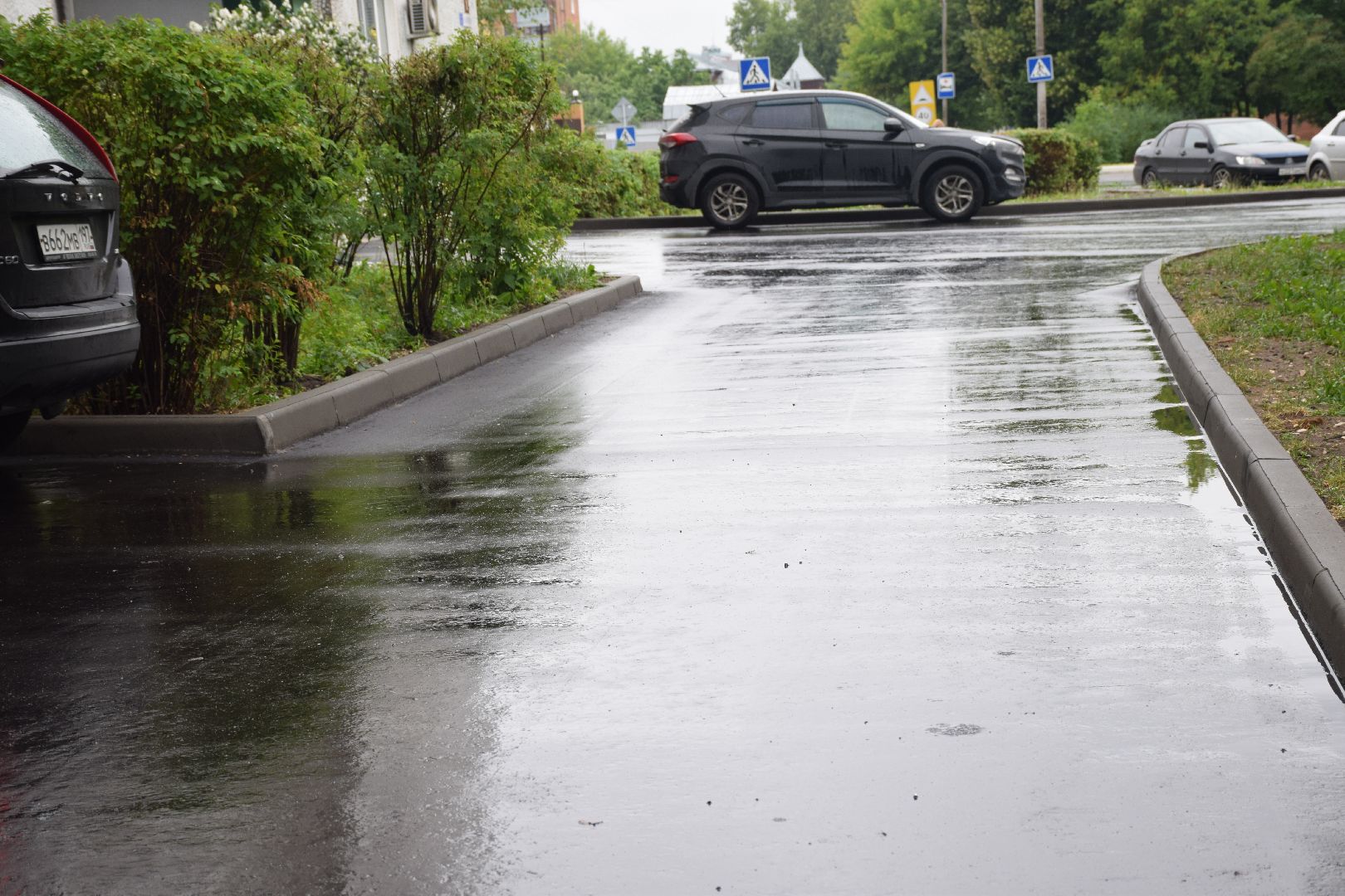 Павловский Посад, городской округ Павловский Посад, благоустройство, парковка, асфальт, двор, жители,