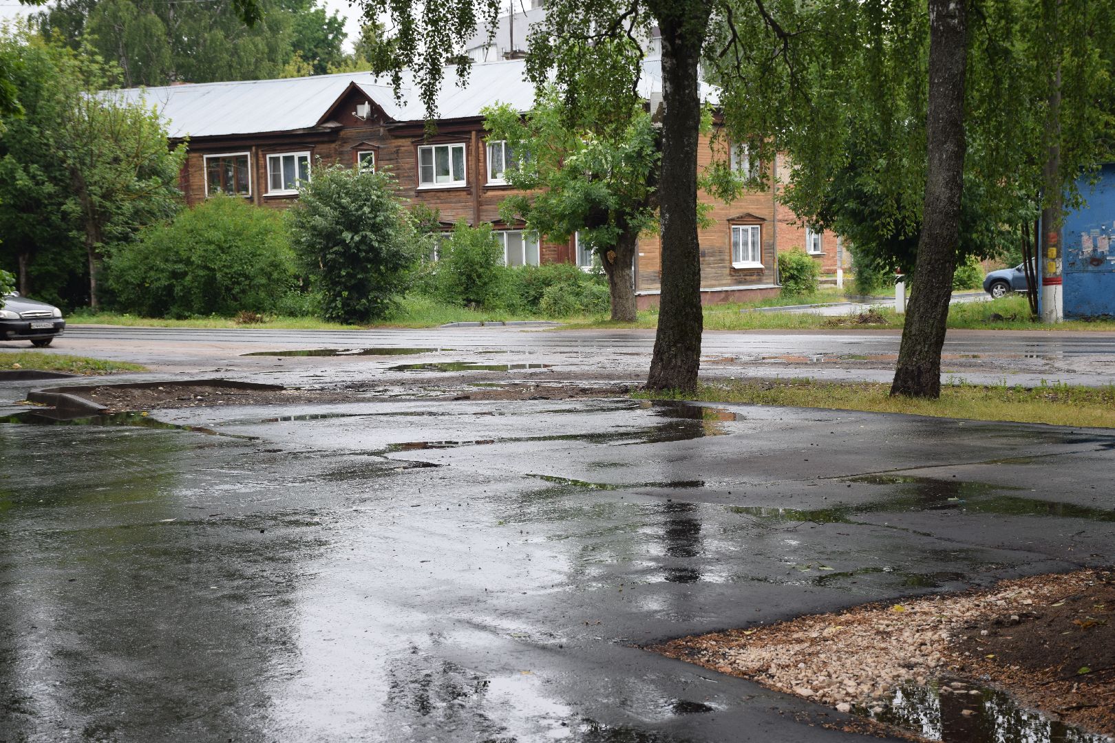 Павловский Посад, городской округ Павловский Посад, благоустройство, парковка, асфальт, двор, жители,