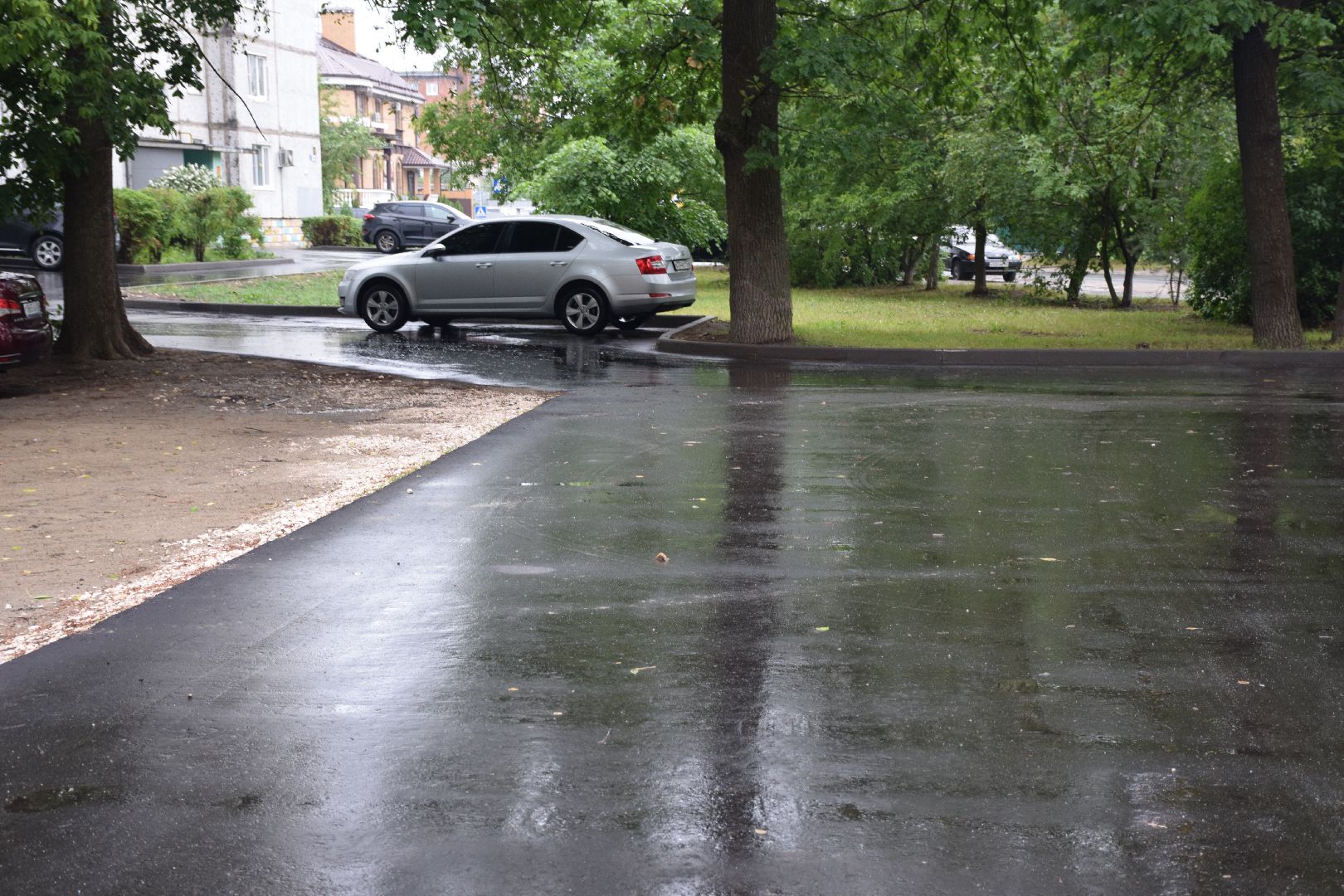 Павловский Посад, городской округ Павловский Посад, благоустройство, парковка, асфальт, двор, жители,