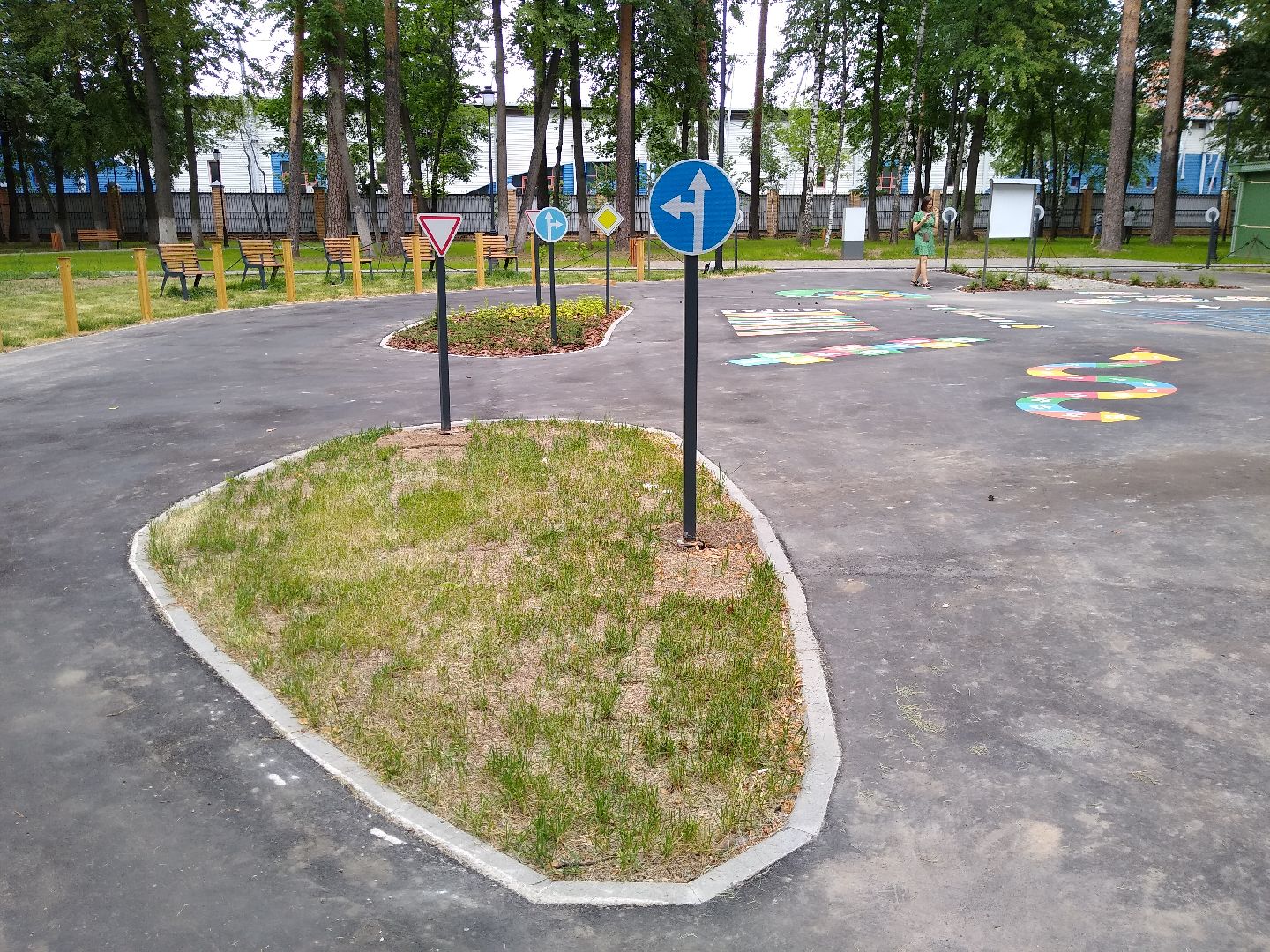 Раменское, благоустройство, парк, детская спортивно-игровая зона