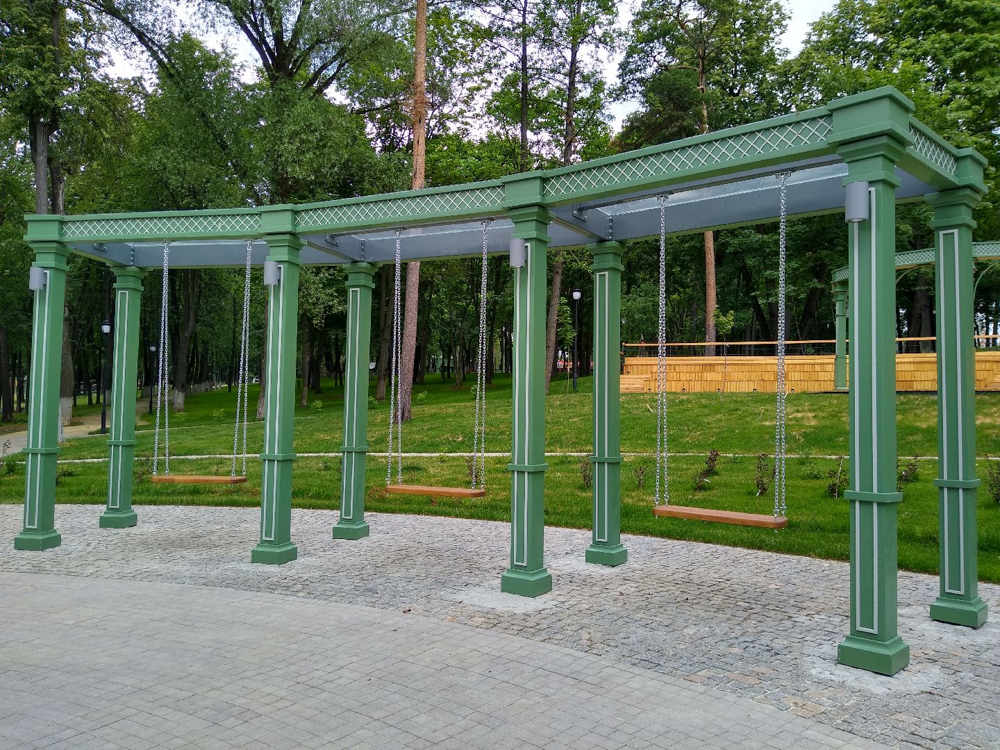 Раменское, благоустройство, парк, амфитеатр